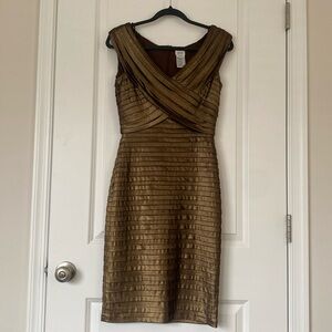 Caché Metallic Dress